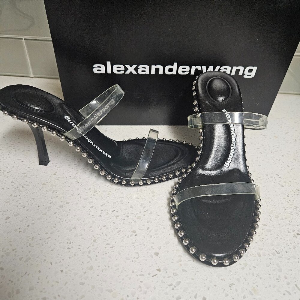 Authentic Alexander Wang Nova 85 slide sandal